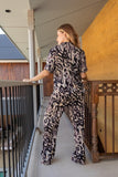 Pijama Julia: Set de pantalón largo y manga corta